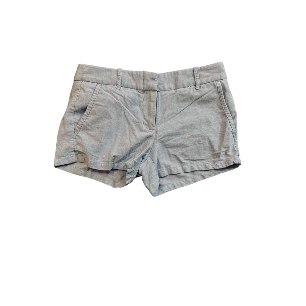 J.Crew Chino Shorts Light Blue Size 0 2.5” Inseam